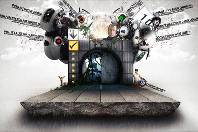 9 Portal 2 Desktop Wallpapers