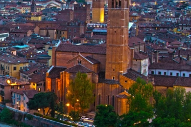 Download Wallpapers 1080x1920 Italy, Borgo Trento Verona, Water ...