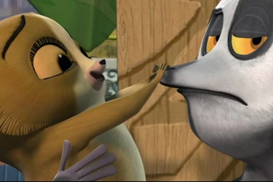 Los Pinguinos De Madagascar   Rey Julien (voz De Mario Filio) "La ...