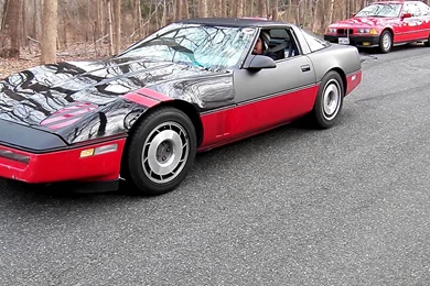 C4 Corvette Burnout   YouTube