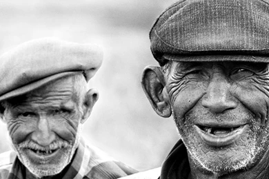 Download Wallpapers, Download 2560x1600 Black And White Old People ...