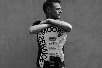 Bryan Adams Guitar Hands Look Wall