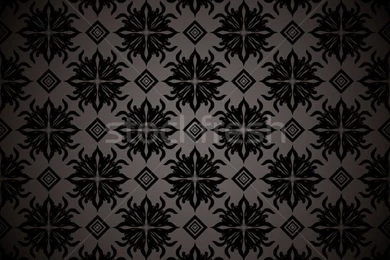 Black Tile Repeat Wallpapers Vector Illustration © Michael Travers ...