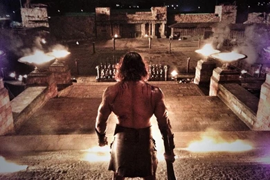 Hercules Thracian Wars The Rock   Wallpaper.