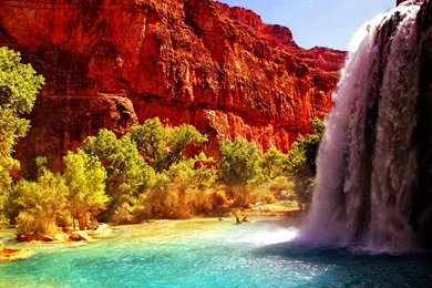 Top 30 Beautiful Water Falling Wallpapers In Hd