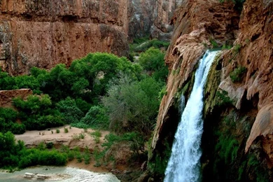 Havasupai, AZ iPhone 5 [768x1024] [OC] : EarthPorn