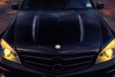 Mercedes benz c63 amg black ...