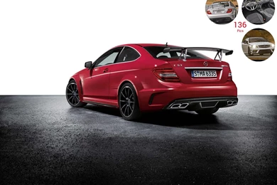 2012 Mercedes Benz C63 AMG Coupe Black Series Aerodynamics Package ...