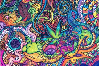 Trippy Weed Wallpapers