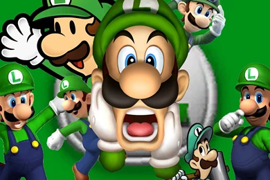 Luigi   Super Mario Bros. Wallpapers (32954728)   Fanpop