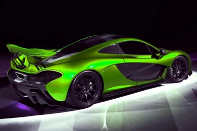 McLaren P1 Black Wallpapers HD   Image