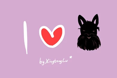 I Love Scottish Terrier By XingtongLu On DeviantArt