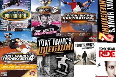 Tony Hawk Game Montage   Tony Hawk Game Club Wallpapers (9217340 ...