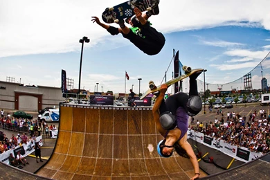 Sport Picture Of The Day: Synchronised Skating With Tony Hawk ...