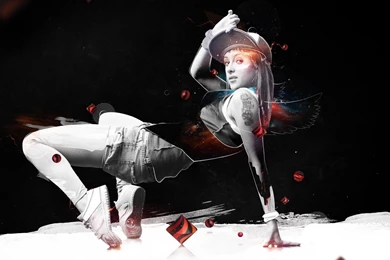 Free Wallpapers Background, Beautiful Female Dancer, Swift Moves ...