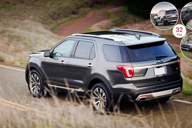 2016 Ford Explorer Platinum   Side