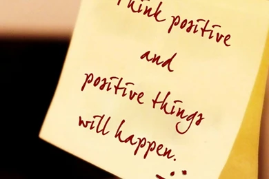 Positive Thoughts Wallpapers