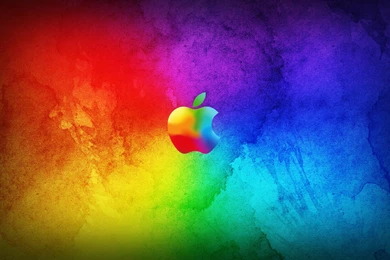 Apple Backgrounds Colorful Colors Logo Wallpapers Abstract ...