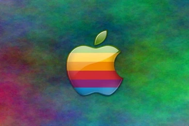 Colorful Apple, Abstract Backgrounds iPhone Wallpapers