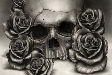 Skull Roses Wallpapers By RodgerPister On DeviantArt
