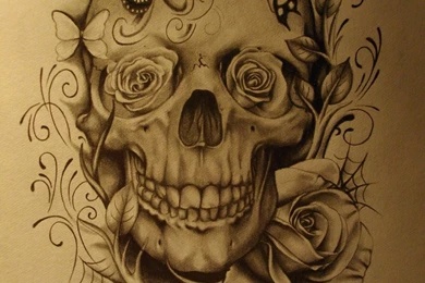 Skull Roses Wallpapers By RodgerPister On DeviantArt