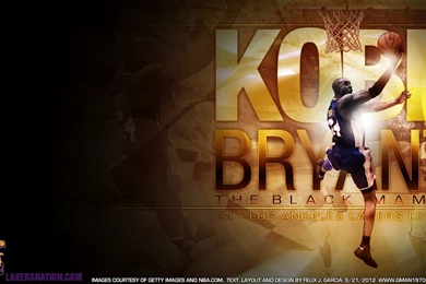 TOP HD WALLPAPERS: KOBE BRYANT BLACK MAMBA LAKERS LEGEND WALLPAPER