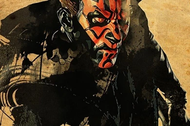Download Horned Darth Maul Wallpapers For iPhone 4