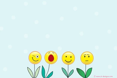 Cute Smiley Face With Black Backgrounds