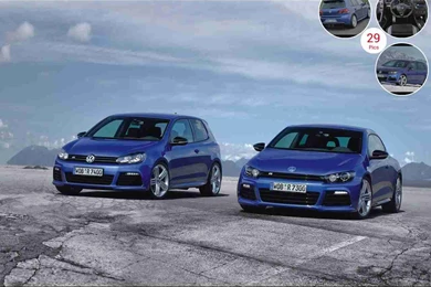 2010 Volkswagen Golf R Scirocco Front Left Quarter