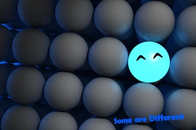 Download Cute Black And Blue Ball Smiley Wallpapers Free By Udhao.net
