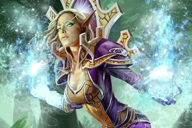 Wallpapers Blood Elf World Of Warcraft Fantasy Art Magic Artwork ...