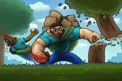 Minecraft Wallpapers Full HD For Widescreen Wallpapers   Nekeran.com