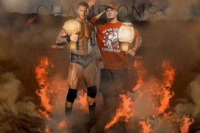 Randy Orton And John Cena Wallpapers   WWE On Wrestling Media