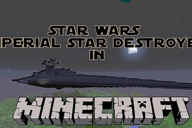 Imperial STAR DESTROYER In MINECRAFT