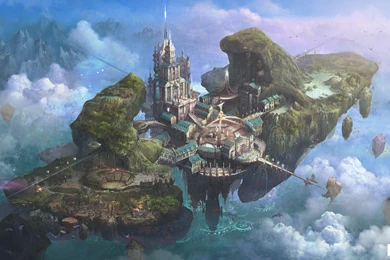 Castle In The Sky (homage To Laputa) (x post From /r ...