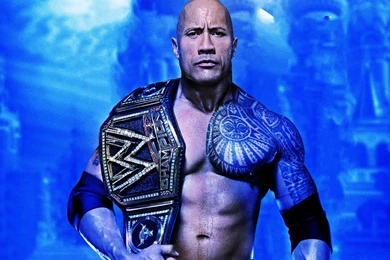 Dwayne "The Rock" Johnson As WWE Champion   2560x1440   WHQD 16/9 ...