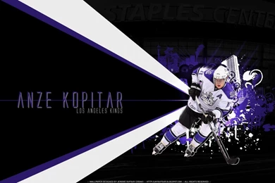 Wallpapers Anze Kopitar Los Angeles Kings 1280x800