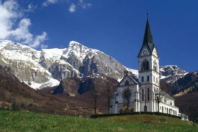 Church Iceberg Nature Wallpapers Hd