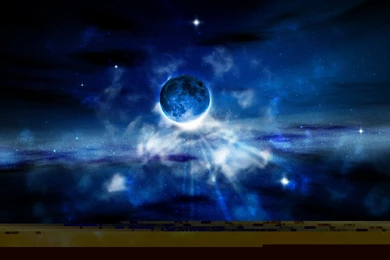 Midnight Ambient Lookout Desktop Wallpapers