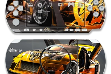 PSP 3000 Skin   Z33 Light By SHA_DO