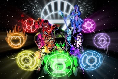 Green Lantern DC Comics White Lantern Larfleeze Atrocitus Blackest ...