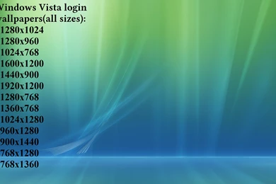 Windows Vista Login Background(all Sizes) Download By ...