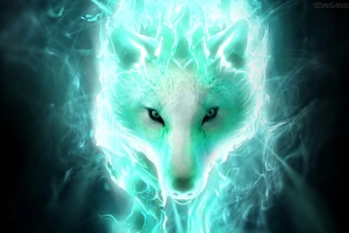 White Spirit Wolf Computer Wallpapers, Desktop Backgrounds ...