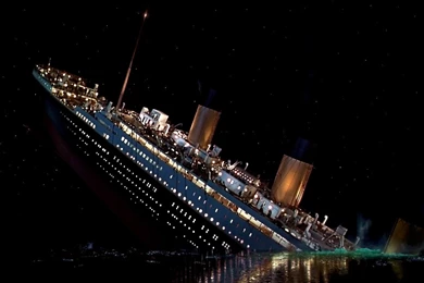 Download Titanic Sinking Wallpapers 1280x800