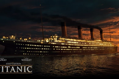 Titanic Sinking Poster