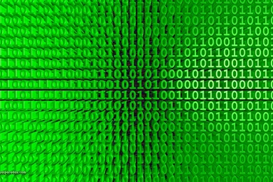 Free 3D Wallpapers 'Binary' 1440x900 Wide screen