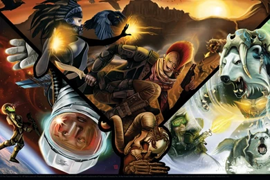 SHADOWRUN Cardgame Game Mmo Online Fantasy Sci fi Warrior Fighting ...