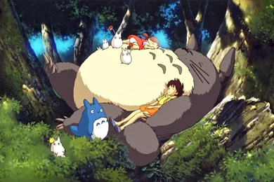 My Neighbor Totoro Characters   Wallpaper.