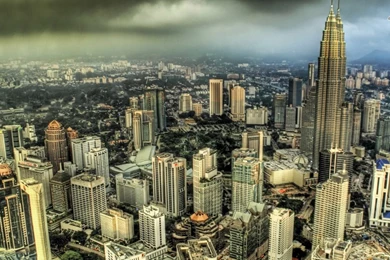 Kuala Lumpur Twin Towers   Wallpaper.