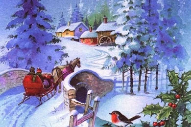 Old Fashion Christmas Sleigh